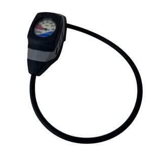 Aqua Lung UWATEC Scuba Diving Pressure Depth Gauge Metric Swiss Made Vintage